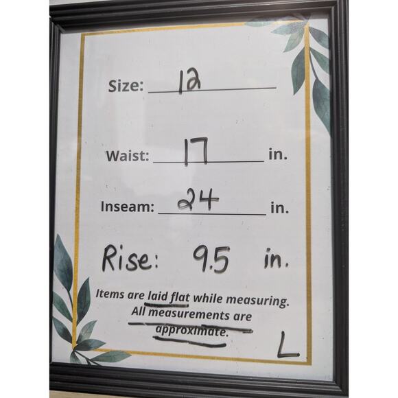 Levi's Modern Slim Cuff White Denim Jeans Size 12 Distressed Stretch NEW - Picture 10 of 10